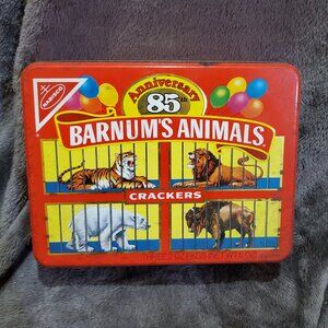 1987 Nabisco Barnum's Animal Crackers 85th Anniversary Limited Edition Tin Box